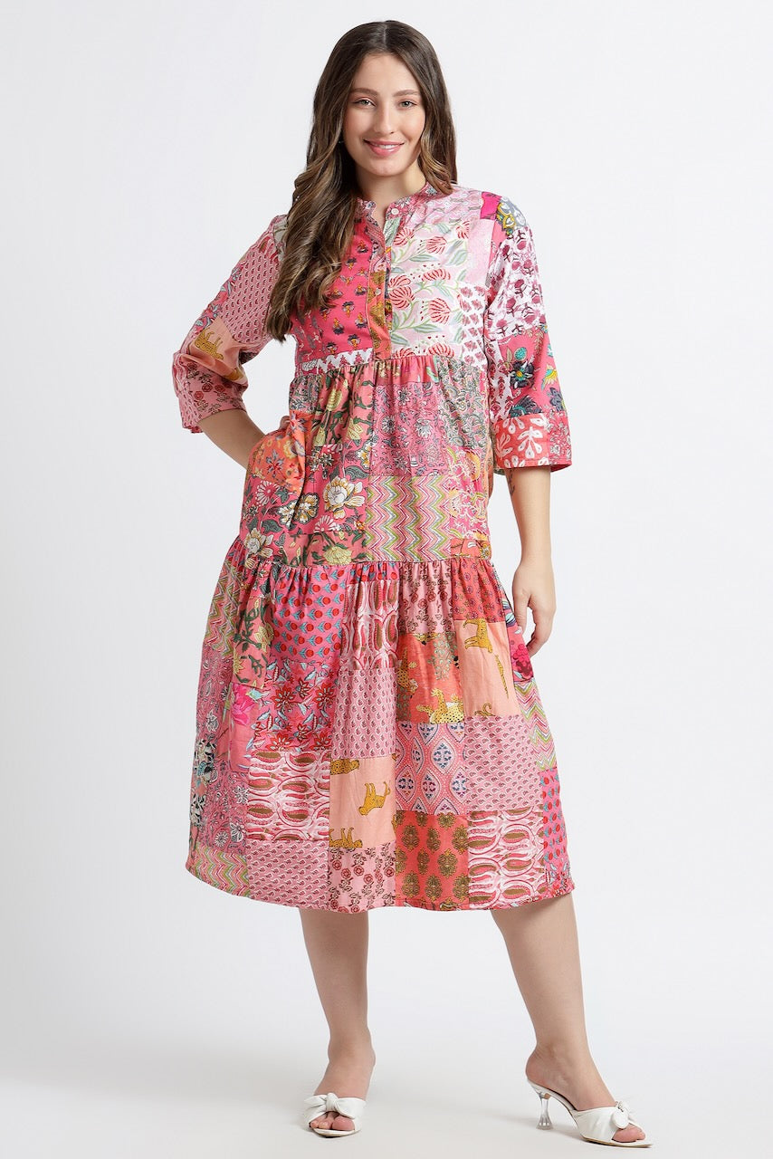 Sustainable Fashion - Patchwork Dress