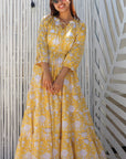 Boho Maxi Dress - Sun Yellow