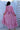 Boho Maxi Dress - Pink