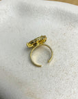 Aqua Solar Quartz - Ring - Hi Handmade