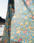 Beach Sarong - Boho Blue - Hi Handmade