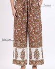 Bella Straight Pant - Mocha - Hi Handmade