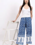 Bella Straight Pant - Ocean - Hi Handmade