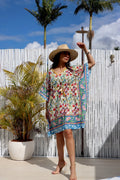 Boho Short Beach Kaftan - Hosier Lane