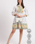 Cotton Dress Mini - White - Hi Handmade