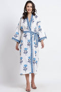 Cotton Kimono - Blue