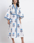 Cotton Kimono - Blue - Hi Handmade