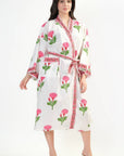 Cotton Kimono - Pink - Hi Handmade