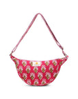 Cotton Sling Bag - Pink - Hi Handmade