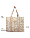 Cotton Tote Bag - Beige - Hi Handmade
