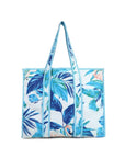 Cotton Tote Bag - Flamingo Blue - Hi Handmade