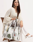 Cotton Tote Bag - White - Hi Handmade