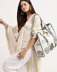 Cotton Tote Bag - White - Hi Handmade