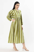 Dia Midi Dress - Olive Ribbon