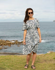 Foliage Kiara Midi Dress - Hi Handmade