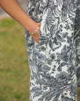 Foliage Kiara Midi Dress - Hi Handmade