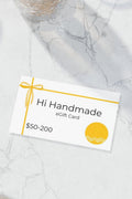 Hi Handmade Gift Card