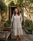 Sara Shirt Dress - Green