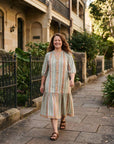 Sara Shirt Dress - Green