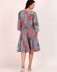 Panel Midi Dress