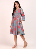 Panel Midi Dress