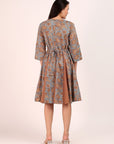 Panel Midi Dress
