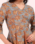 Panel Midi Dress