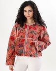 Cara Velvet Jacket - Blush