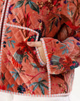Cara Velvet Jacket - Blush