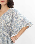 Lia Lounge Dress - Reflective Daisy - Hi Handmade