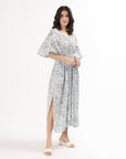 Lia Lounge Dress - Reflective Daisy - Hi Handmade
