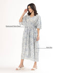 Lia Lounge Dress - Reflective Daisy - Hi Handmade