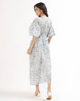 Lia Lounge Dress - Reflective Daisy - Hi Handmade
