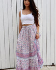 Multiway Maxi Skirt - Sunset Pink - Hi Handmade