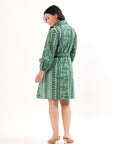 Sia Shirt Dress - Fern Bay - Hi Handmade