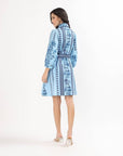 Sia Shirt Dress - Oyster Bay - Hi Handmade