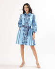 Sia Shirt Dress - Oyster Bay - Hi Handmade
