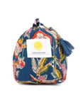Toiletry Bag - Botanical Blue - Hi Handmade