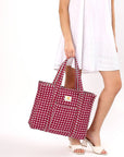 Ultimate Travel Bag - Orchid - Hi Handmade