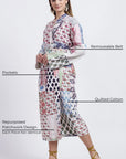 Vintage Kantha Patchwork Jacket - Long - Hi Handmade
