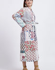 Vintage Kantha Patchwork Jacket - Long - Hi Handmade