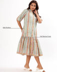 Sara Shirt Dress - Green