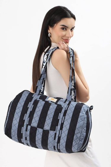 [Wonky Seconds] Cotton Duffle Bag - Black