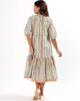Sara Shirt Dress - Green