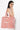 Cotton Tote Bag With Zip - Petal Peach