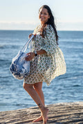 Dahlia White Dia Midi Dress