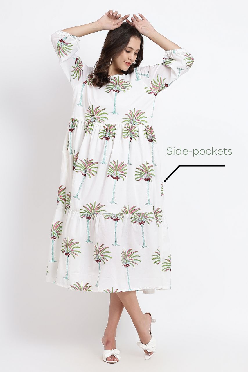 Paro Indian Cotton Dress