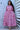 Boho Maxi Dress - Pink