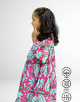 Adah Cotton Kids Dress - Pink - Hi Handmade