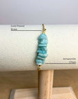 Aqua Amazonite - Bracelet - Hi Handmade